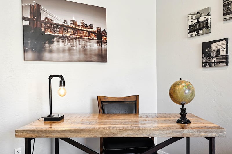 Desk  chair workspace