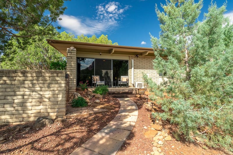 Sliding Door Leading to 2nd Master Suite