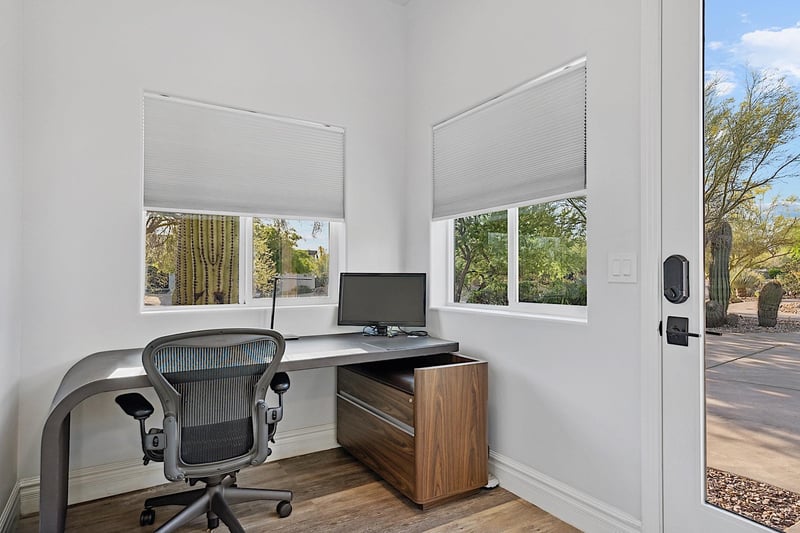 Private office in guest house