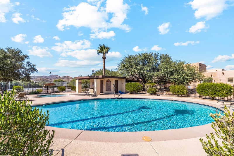 Heated Community Pool  Spa