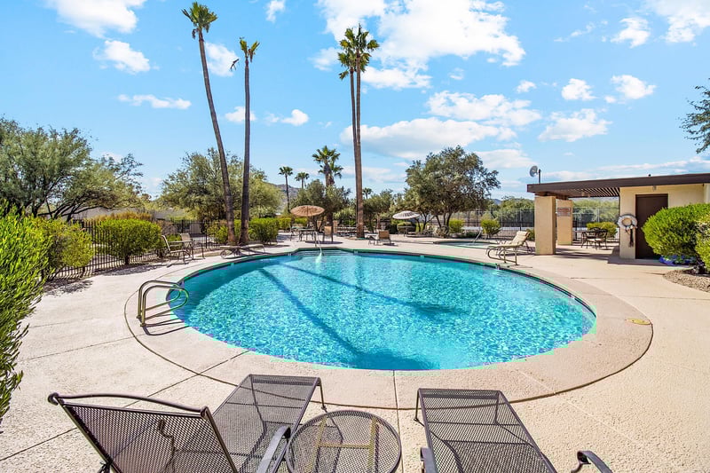 Heated Community Pool  Spa