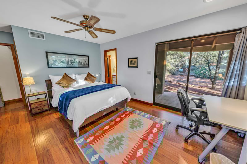 2nd Guest Bedroom With Access To Patio