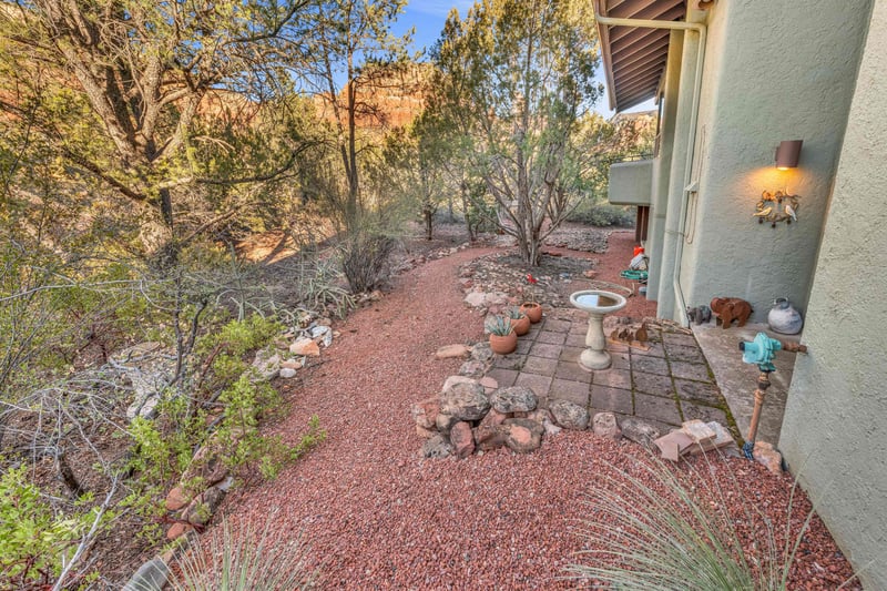 View From Side Of House