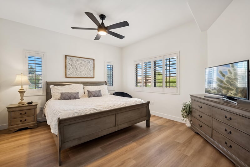 Upstairs master bedroom