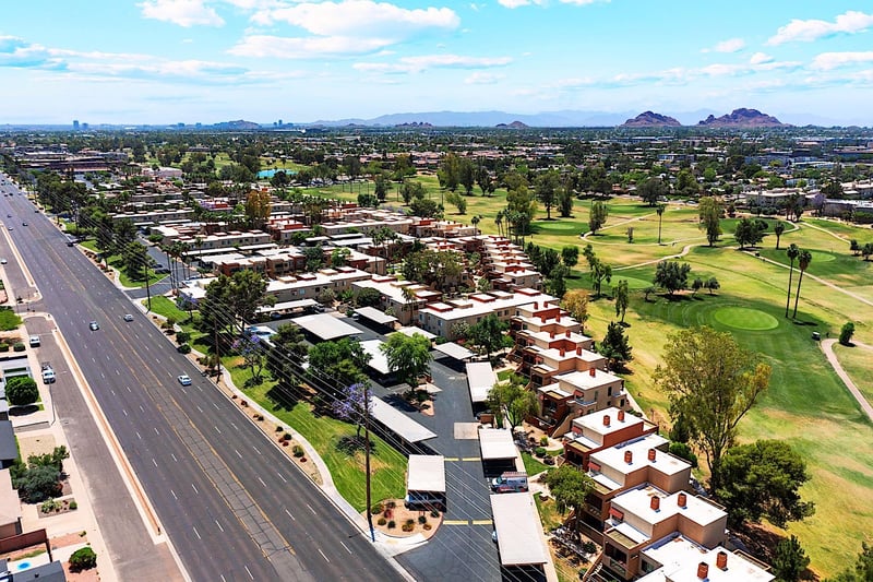 Community is located on the Continental Golf Course