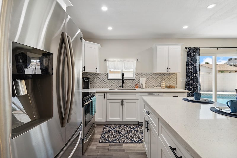 Stainless steel appliances