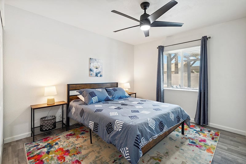 Second bedroom  Queen sized bed