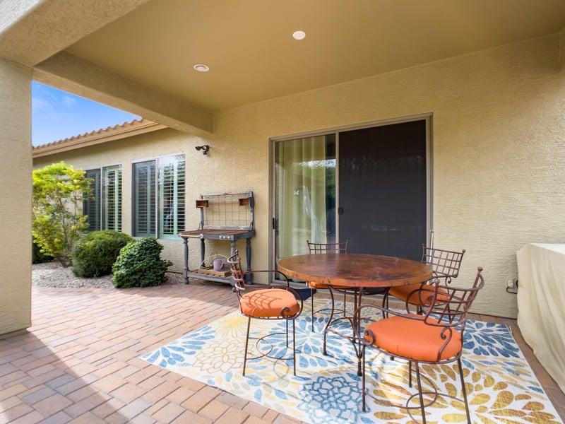 Morning coffee on the patio, anyone