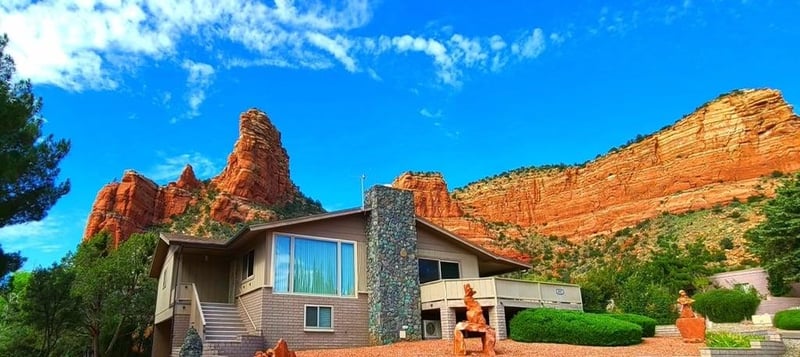 Cant get much closer red rock views