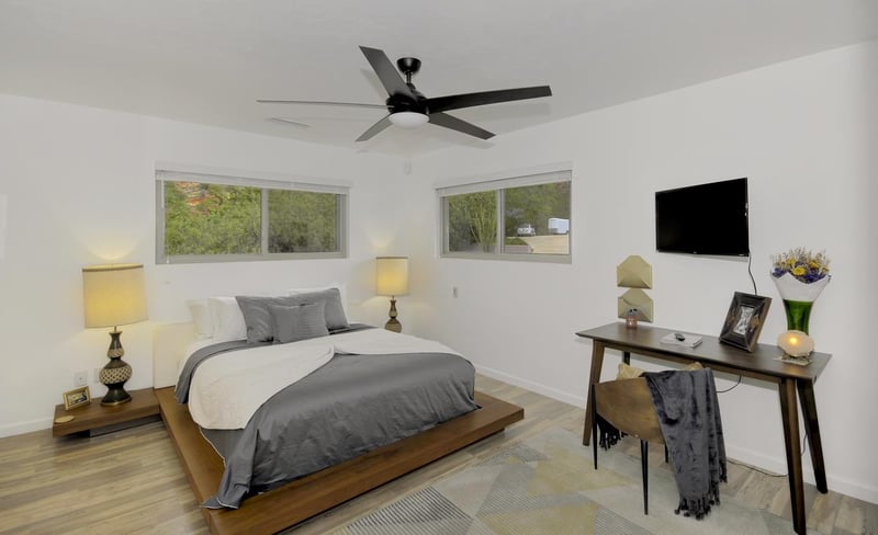 Master bedroom with en suite