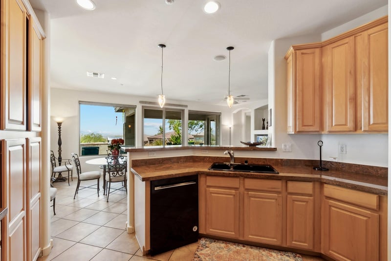 Views from the kitchen