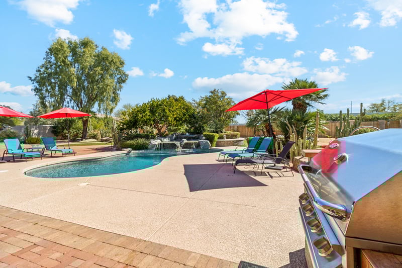 BBQ gassed and ready to grill