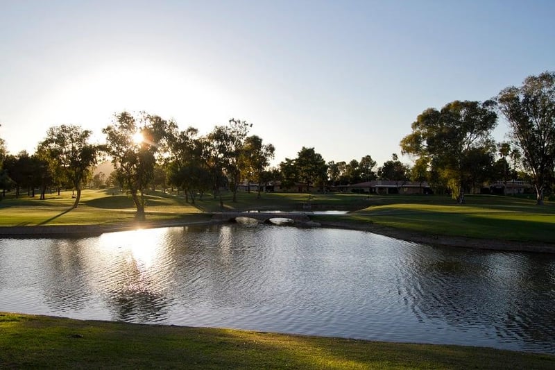 Where else do you get waterfront property in the middle of the desert 