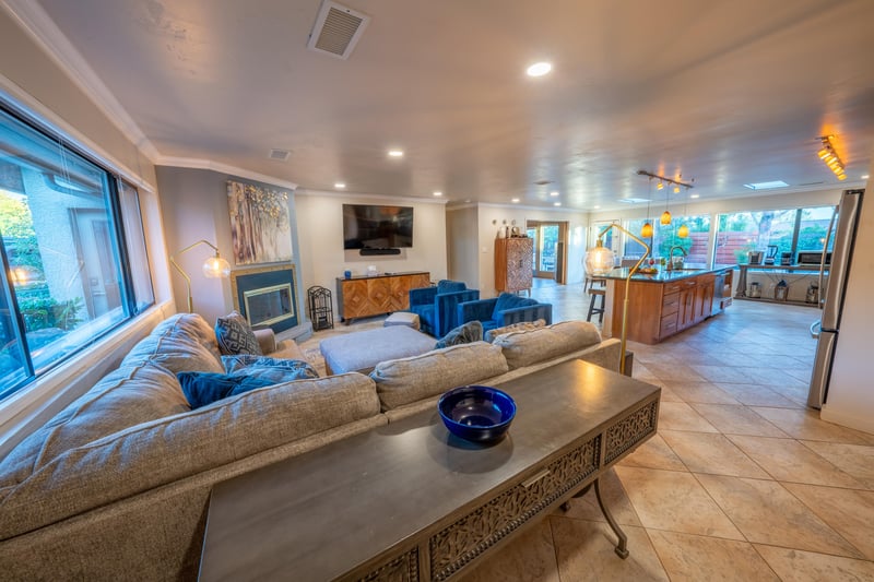 The Couch Is Super Comfortable