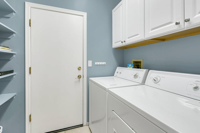 Full size washer and dryer