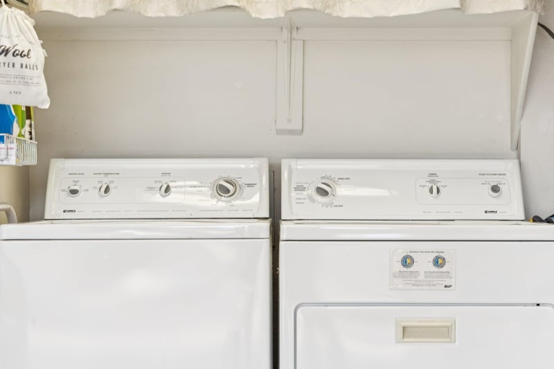 Full Sized Washer and Dryer