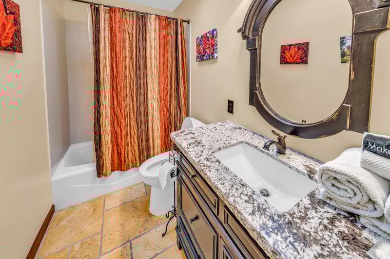 Guest Bathroom With Tub