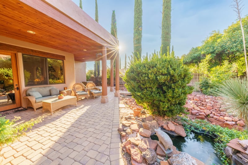 Outdoor Seating To Watch The Sunset