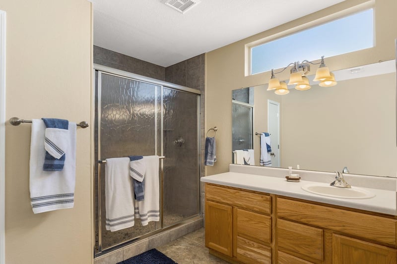 Master Bath, Lots of counter space