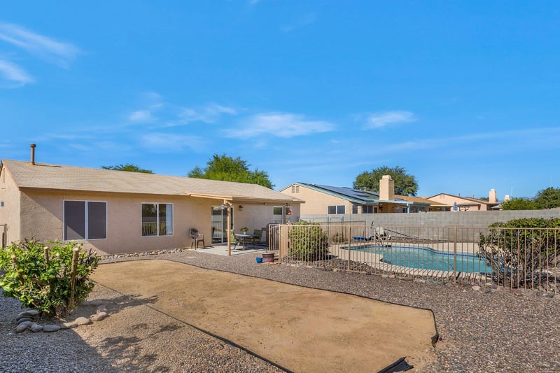 Another area for horseshoes or cornhole not included at this time