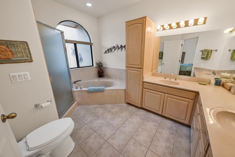 Master En Suite With Garden Tub And Shower