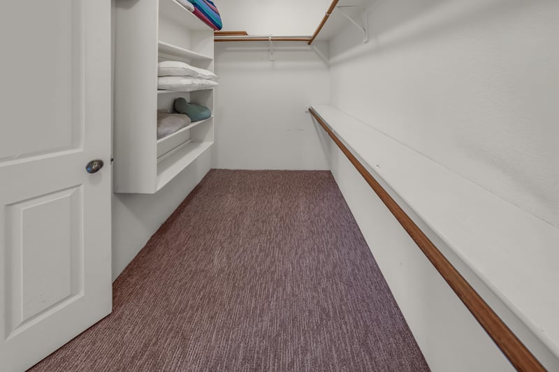 Large Walk In Closet In Master