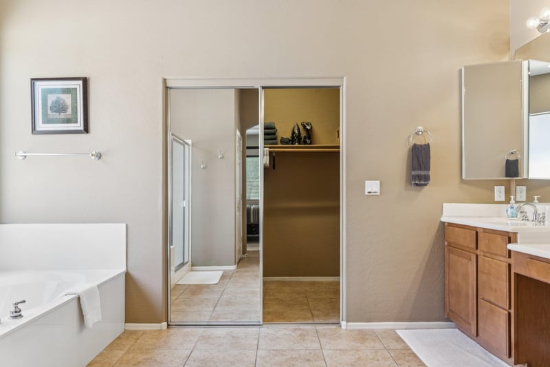 Plenty of storage space