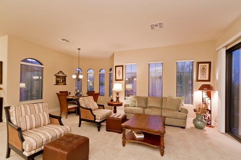 Wide Living Room View