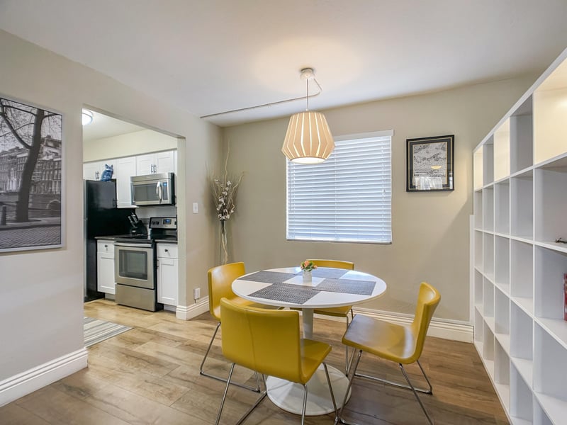 Dining Area and Kitchen