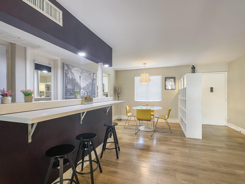 Bar Area toward Dining Area