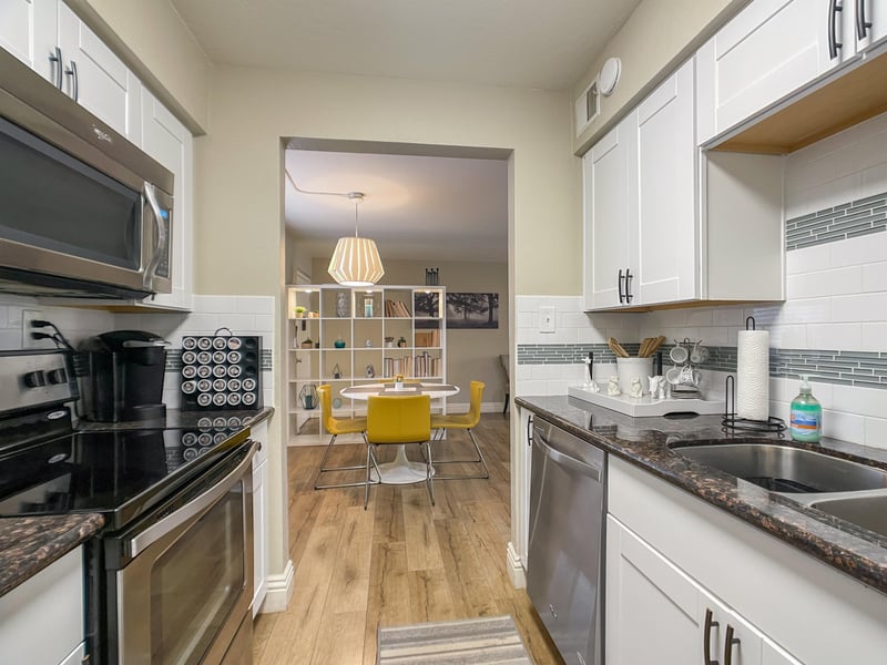 Kitchen toward Dining Area