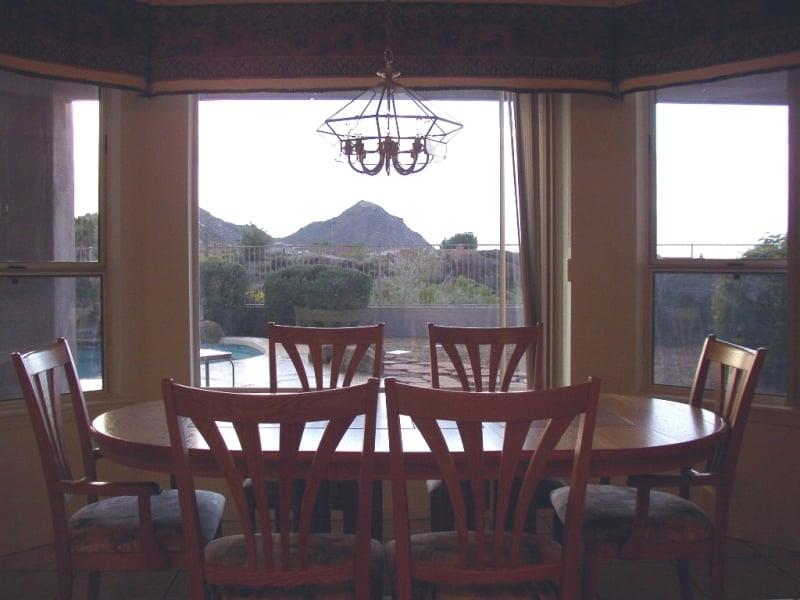 Dinning Table, Beautiful Views.