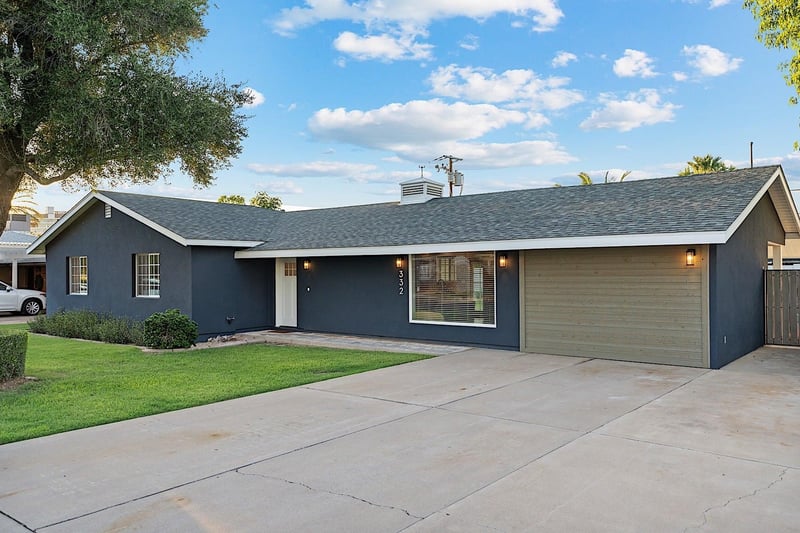 Modern home in a quiet neighborhood