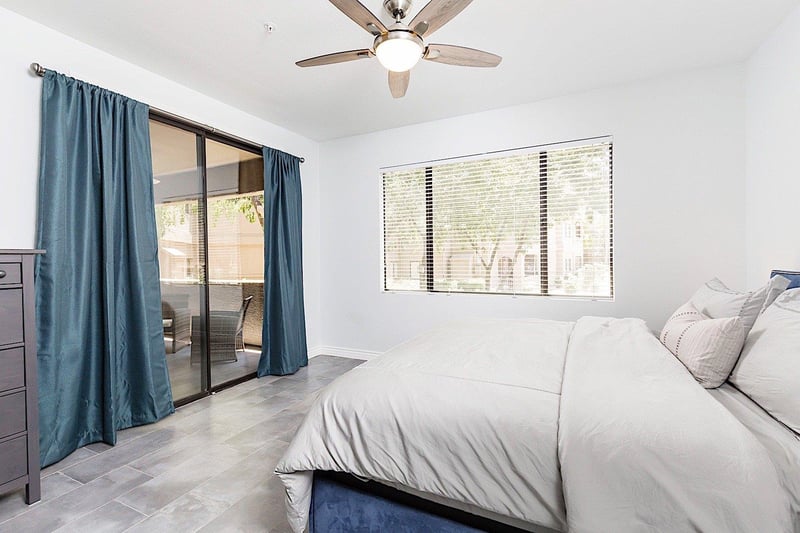 Master Suite  Access to Patio