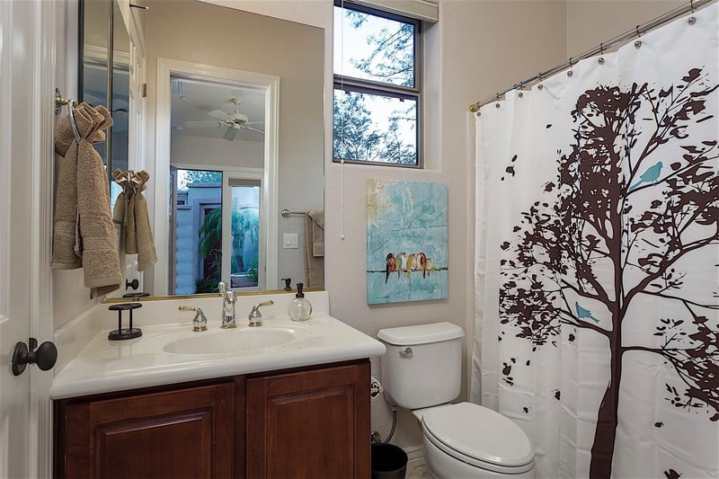 Third Bath in casita