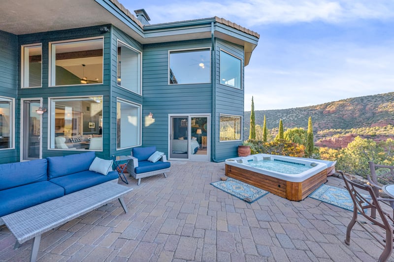 Jacuzzi With A View
