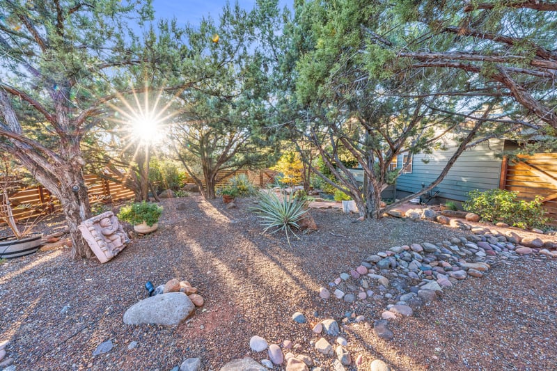 Zen Garden In Front