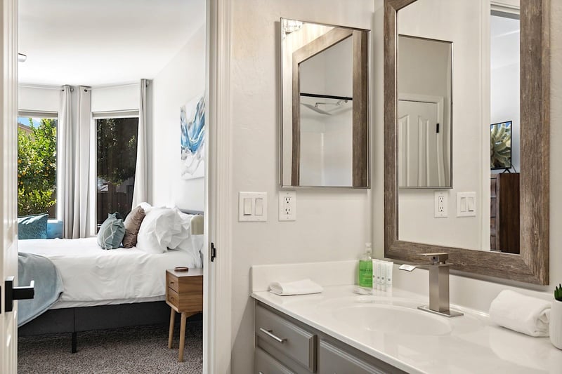 Master bathroom
