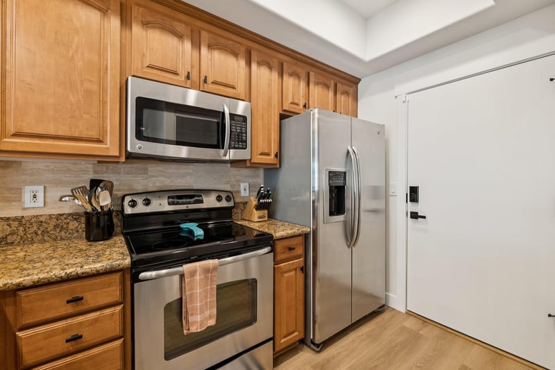 Stainless steel appliances