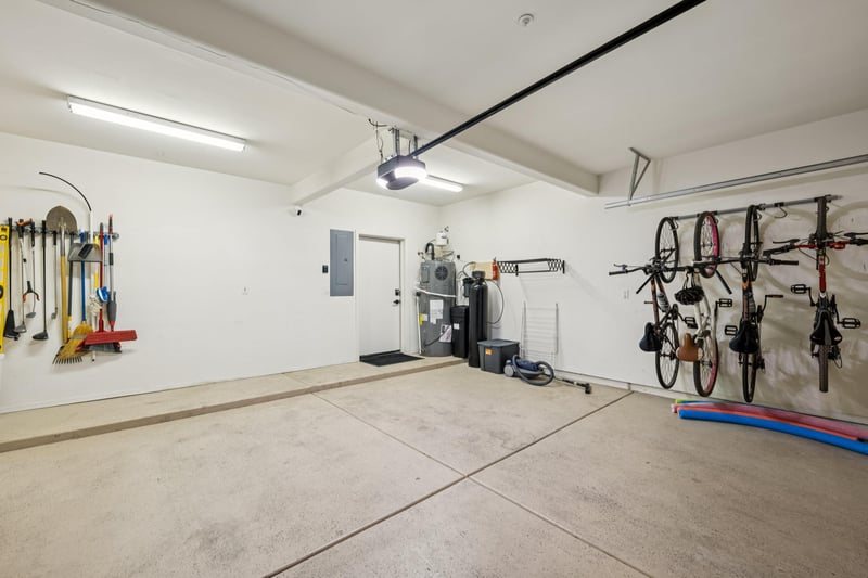 Two car garage