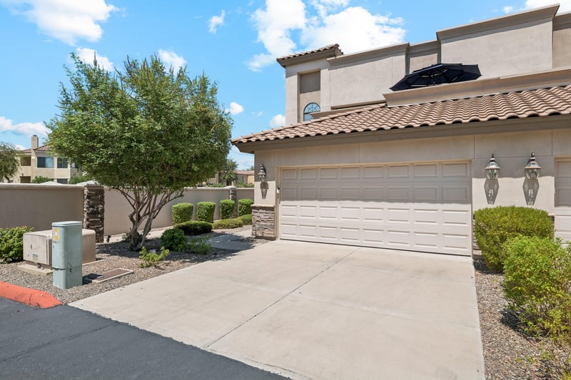 Two car driveway