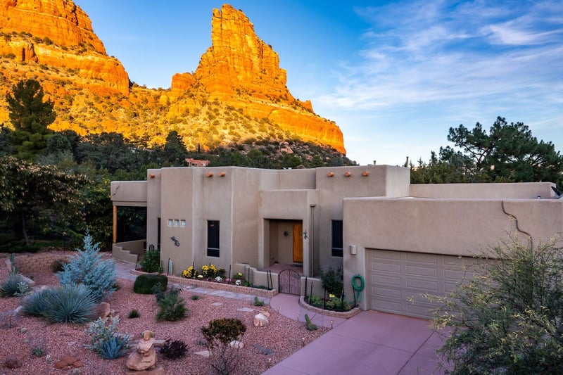 Breathtaking view of Castle Rock