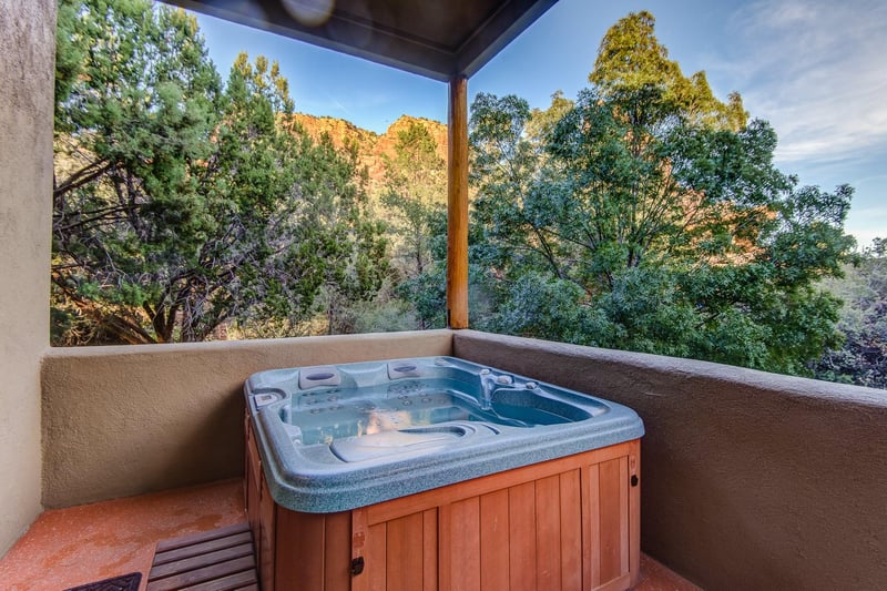 Jacuzzi Just Off The Master Bedroom