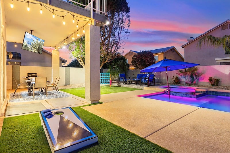 Corn hole game