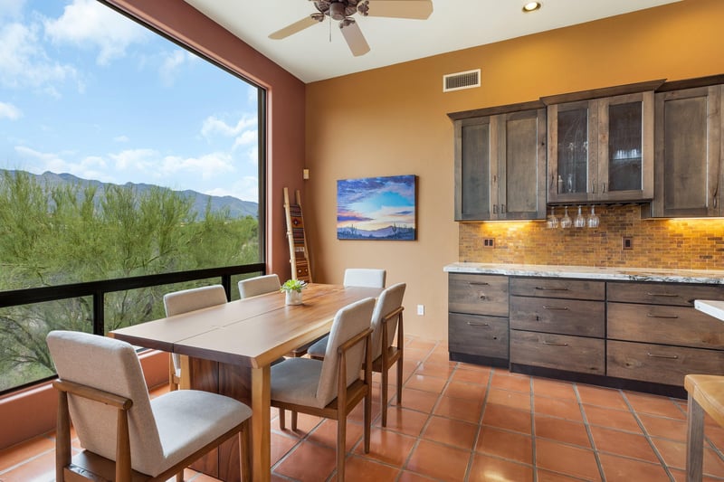 Dining room area