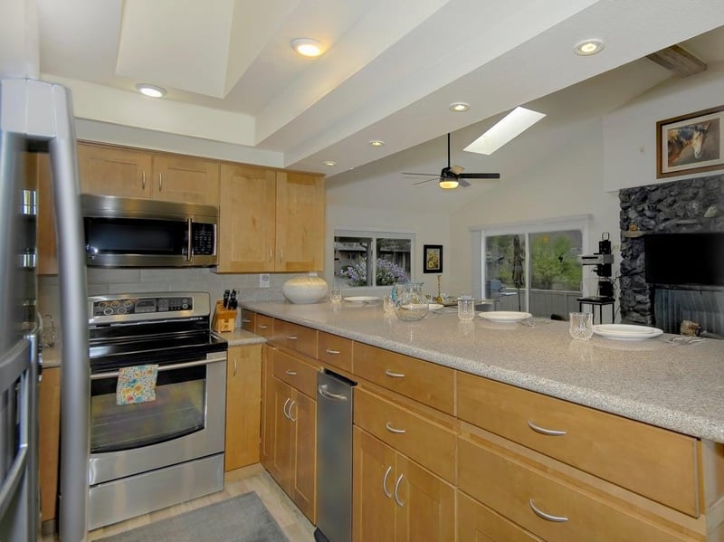 Oversized bar area
