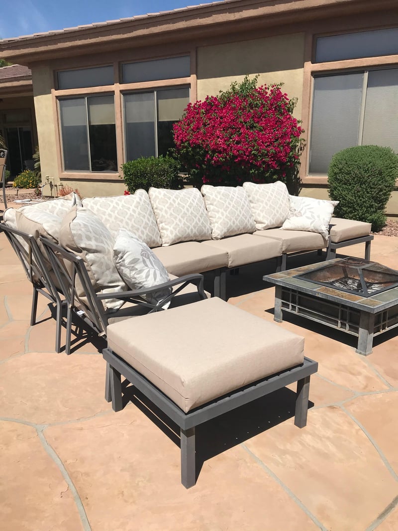 Outdoor Lounge Area
