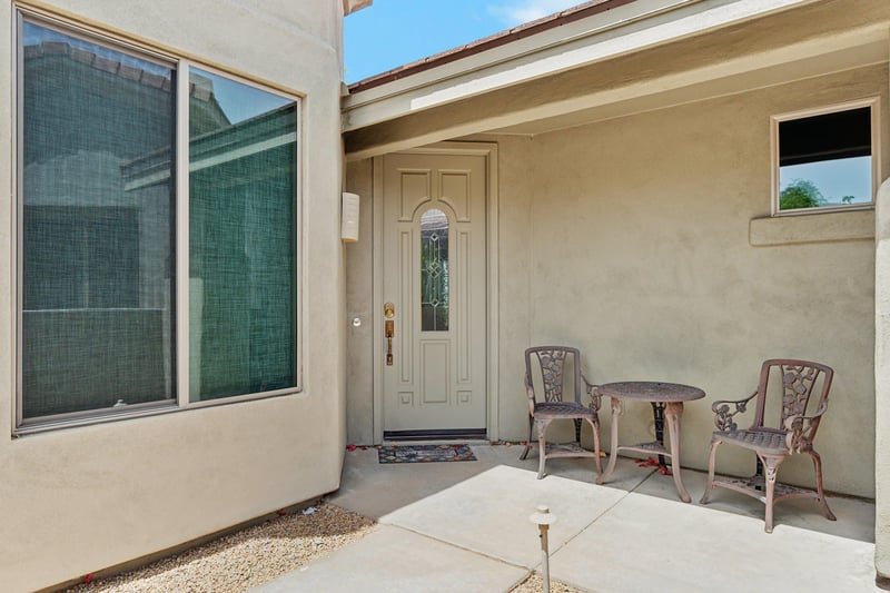 Front entry way