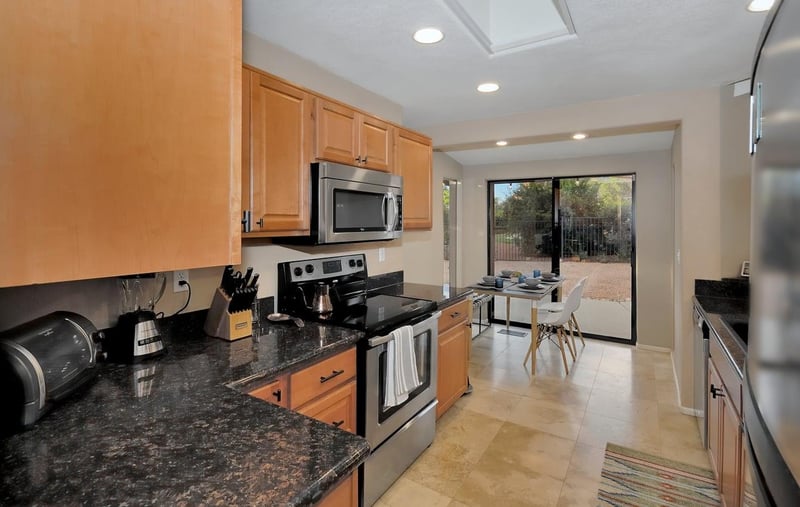 Kitchen with Views