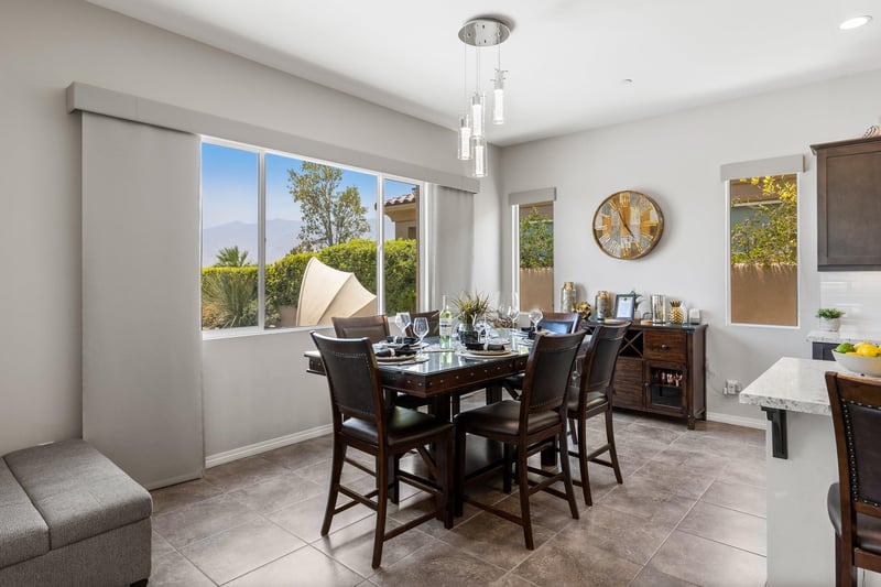 Dining for up to 8